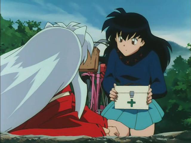 Otaku Gallery  / Anime e Manga / Inu-Yasha / Screen Shots / Episodi / 005 - Sesshomaru, il glaciale principe dei demoni / 085.jpg